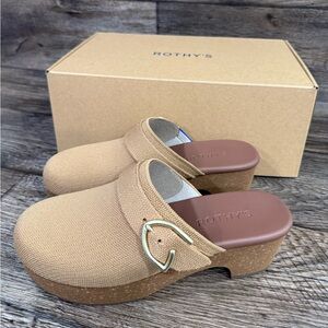 ROTHYS The Classic Clog‎ butternut color NEW SZ 7.5